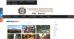 Desktop Screenshot of coloniaclimb.com
